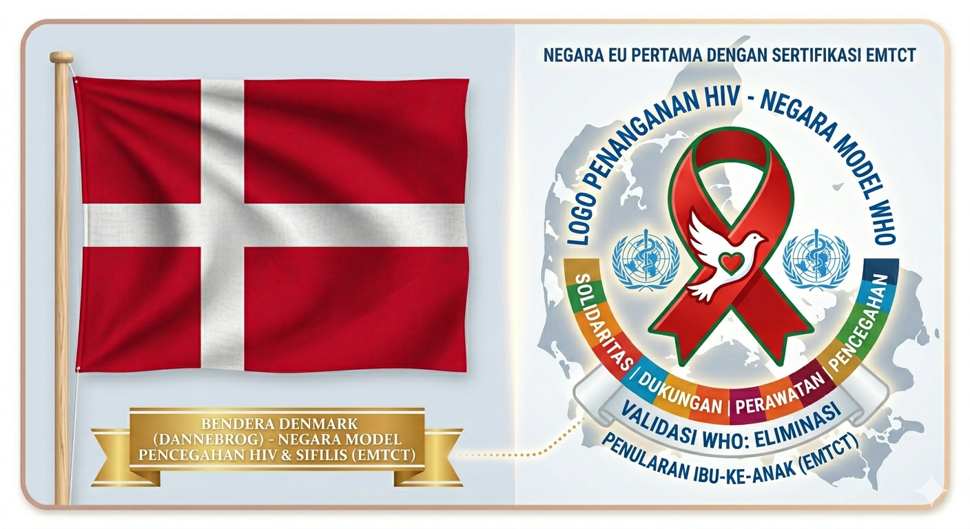 WHO Eropa Tetapkan Denmark Jadi Pusat Penanganan HIV, Hepatitis, dan TB