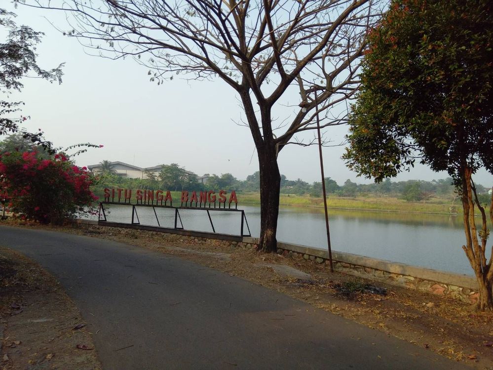Potensi Besar Wisata Alam Tenjo, Situ Singabangsa Belum Tergarap Maksimal
